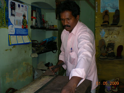 The Shoe maker of Pondichery