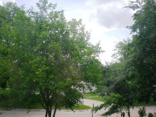 A Quiet Sunday afternoon at an Indian Reservation