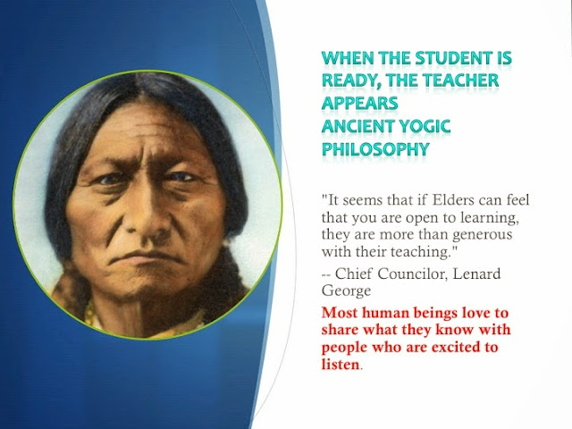 WHEN THE STUDENT IS READY THE TEACHER APPEARS