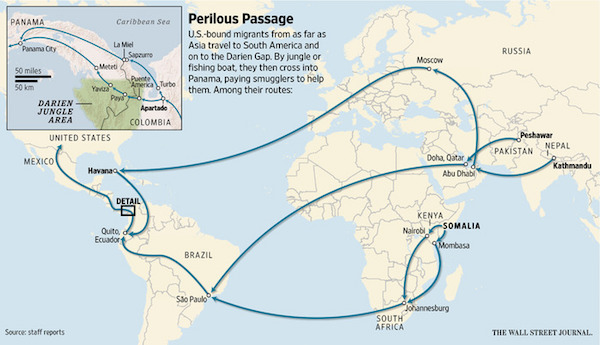 A NEW ROUTE TO FREEDOM? DARIEN GAP?