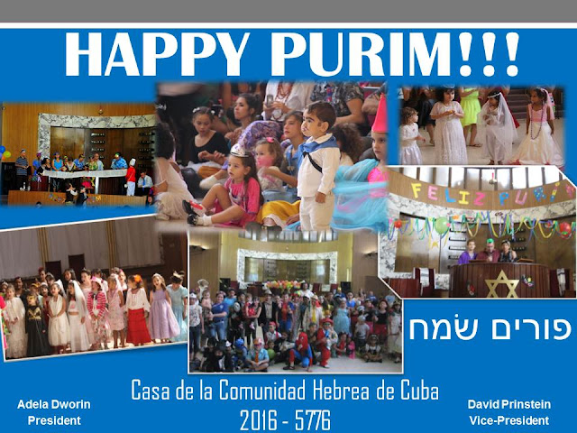 PURIM IN LA HABANA, JOY OF PURIM FROM COCHIN