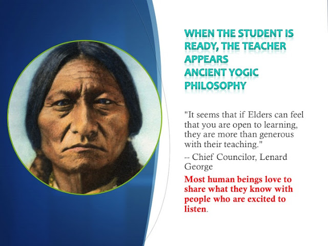WHEN THE STUDENT IS READY, A TEACHER WOULD APPEAR : SIMILARITY BETWEEN YOGIC AND NATIVE AMERICAN UNDERSTANDINGS