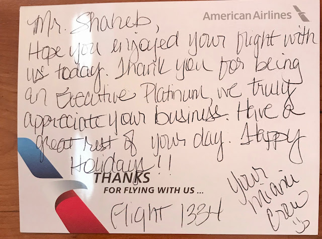 FLYING AMERICAN AIRLINES : LOYALTY STILL MATTERS