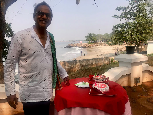 A BIRTHDAY PARTY AT THE BRISTOW LIGHTHOUSE HOTEL BY THE SEA IN FORT COCHIN KERALA