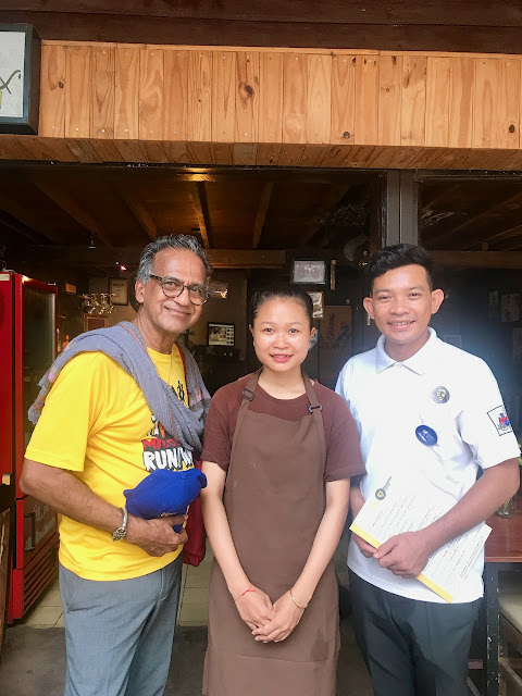 RESTAURANT POU AND CHEF MORK MENGLY . IN SIEM REAP CAMBODIA