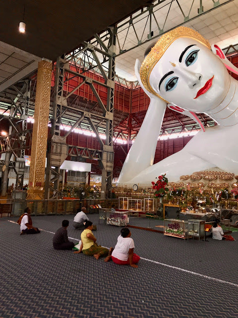 CHAUK HTAT GYI RECLINING BUDDHA TO PRAY FOR BQ MY SISTER IN HAVANA