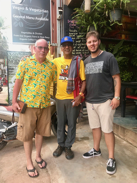 THE THREE CUBANS OF SIEM REAP CAMBODIA
