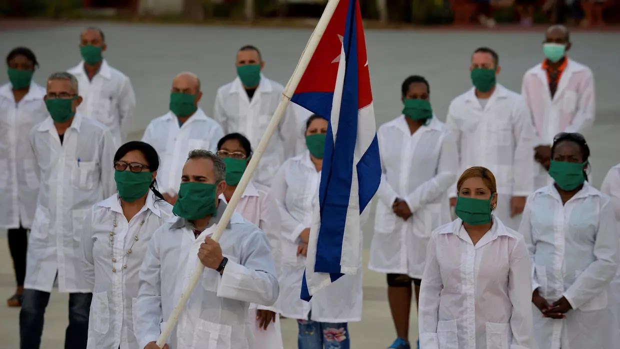 CUBAN MEDICAL ASSISTANCE TO ANDORRA. IN ADDITION TO OTHER 13 INTENATIONAL MISSIONS SO FAR TO COMBAT COVID-19