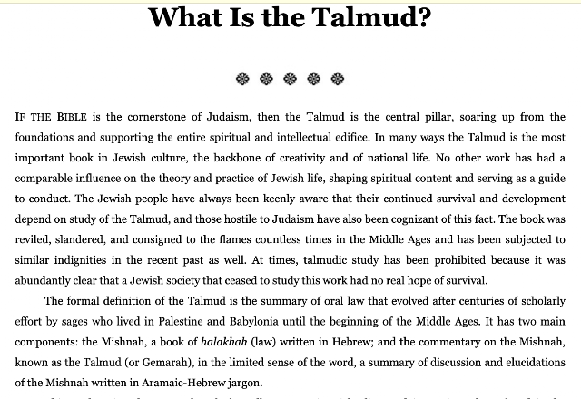 KADDISH FOR RABBI ADIN STEINSALTZ