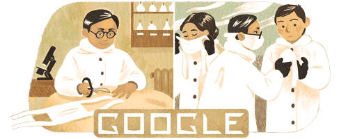 GOOGLE PAYS HOMAGE TO THE MALAYSIAN CHINESE INNOVATOR OF FACE MASK. BORN TODAY 142 YEARS AGO
