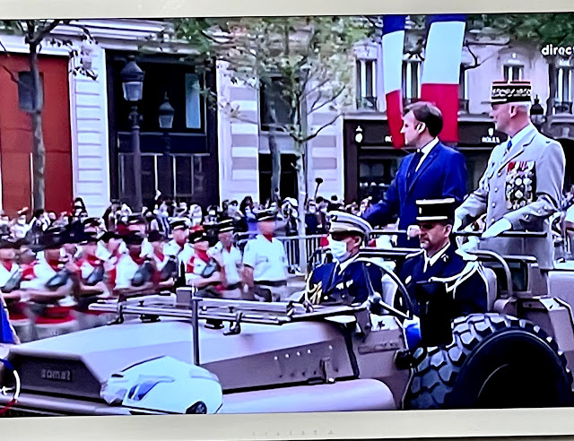 BASTILLE DAY IN FRANCE. LE GRANDEUR DE FRANCE. CONGRATULATIONS TO PRESIDENT MACRON