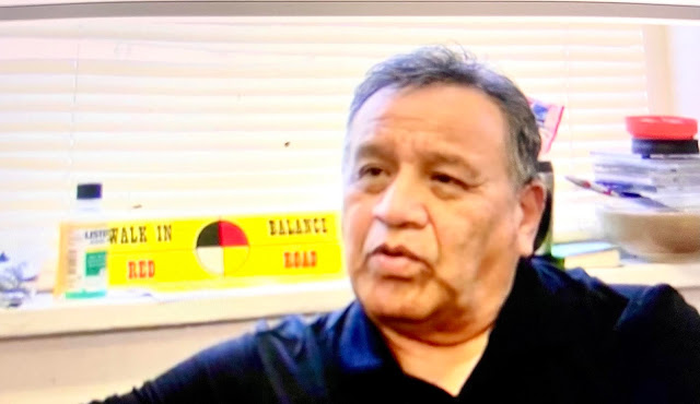 SOMEHOW GENE THIN ELK CAME INTO MY THOUGHTS THIS AFTERNOON.. HE IS AN INSTITUTION IN THE INDIAN COUNTRY