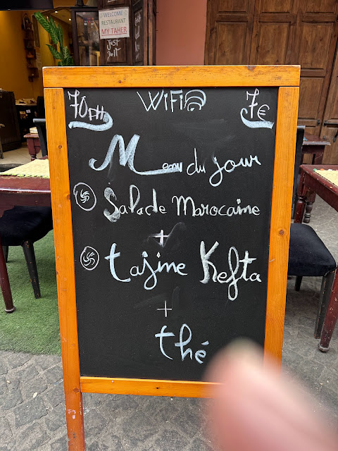 DID THE ISRAELI DELEGATION EAT HERE IN AUGUST 2020? MY TAHER RESTO NEAR DJEM AL FINA MARRAKECH