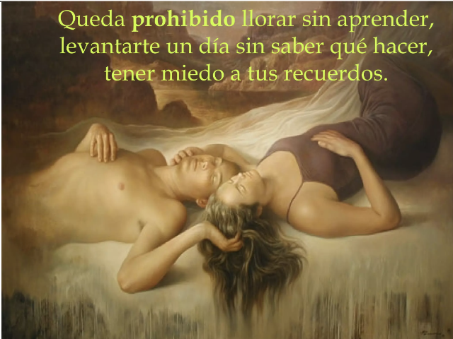 THERE MUST BE A PROHIBITION AGAINST NOT BEING HAPPY, A LAW AGAINST UNHAPPINESS ?